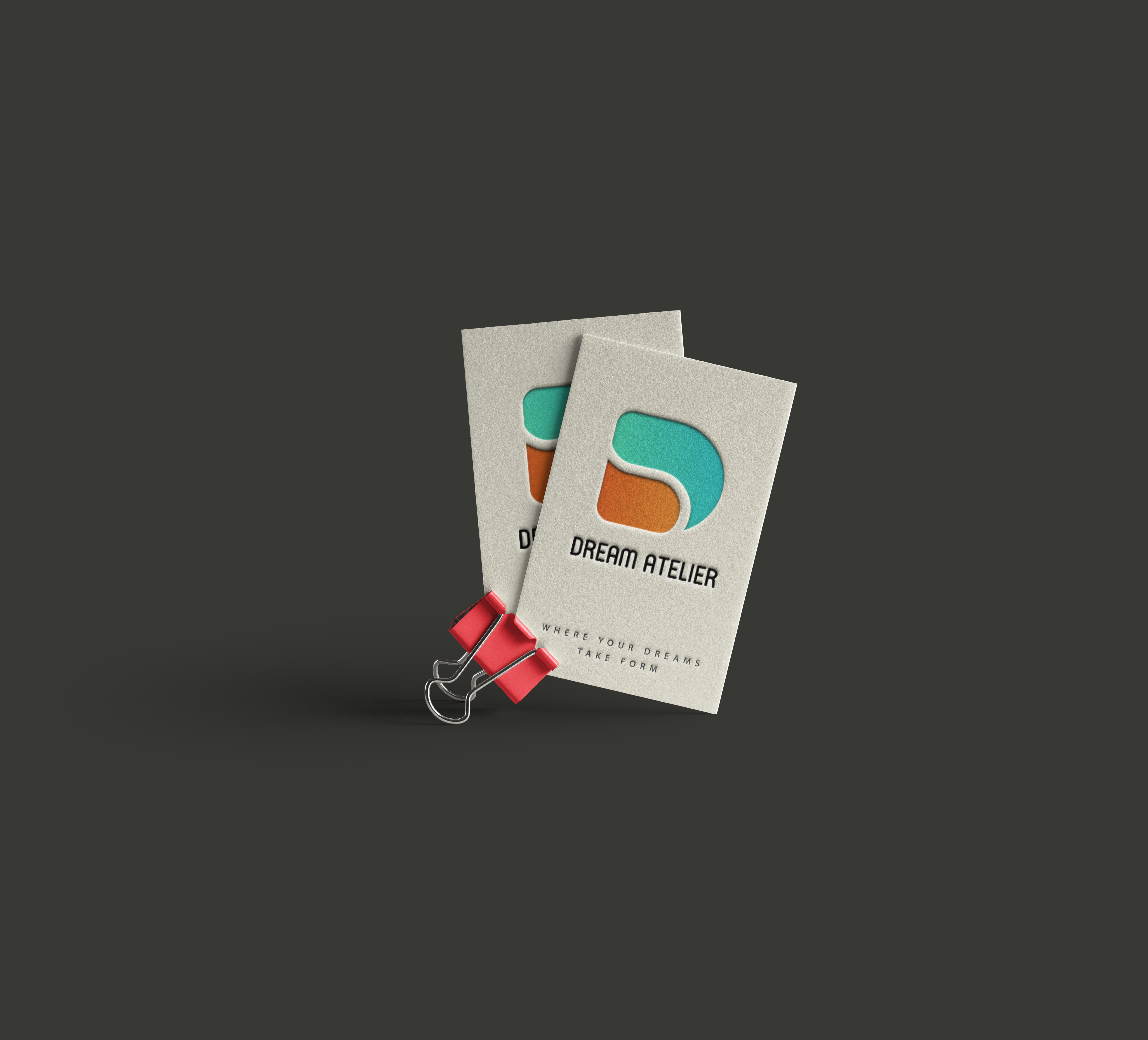 Mockup biglietto da visita
